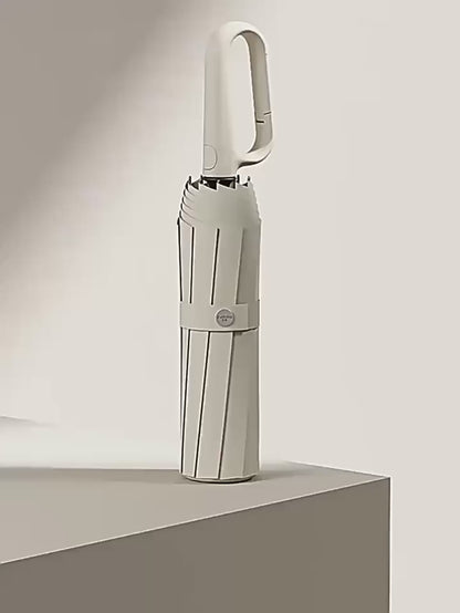 【nippomall ™ 】バックルとUVカット機能を備えた自動開閉傘